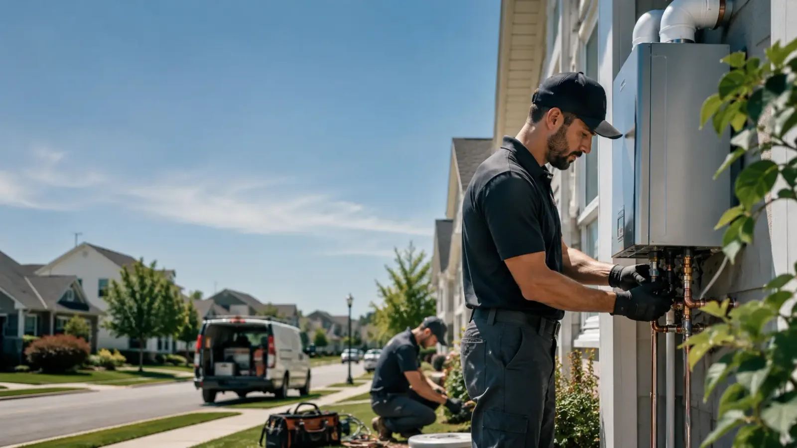 Tankless Water Heater Installation in Aurora, NC